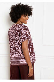 thumbnail: LOLALIZA gebloemde blouse - bruin