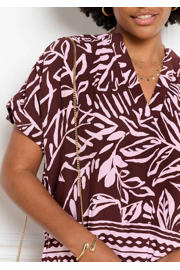 thumbnail: LOLALIZA gebloemde blouse - bruin