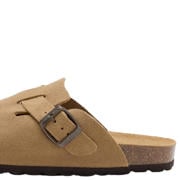 thumbnail: MANGO TEEN suède clogs - beige
