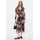 Desigual midi jurk met print - meerkleurig