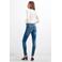 Desigual skinny jeans - mediumblauw