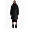 Desigual winterjas met ceintuur - zwart