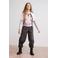 Desigual Minnie Mouse longsleeve met pailletten - lichtroze