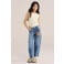 WE Fashion top zonder mouwen - lichtgeel