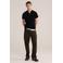 WE Fashion regular fit polo - zwart