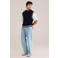 WE Fashion regular fit gebreide spencer - donkerblauw