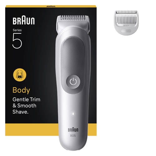Wehkamp Braun Body Groomer Series 5 - BG5500 - Grijs aanbieding