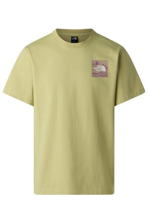 T-shirt Mountain Escape limegroen