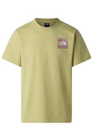 T-shirt Mountain Escape limegroen