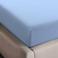NOUS Living jersey hoeslaken (tot 30 cm) - lichtblauw