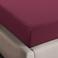 NOUS Living jersey hoeslaken (tot 30 cm) - donkerrood