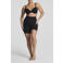 SPANXsculpt™ GoFigure seamless sterk corrigerende mid thigh short - zwart