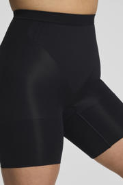 thumbnail: SPANXsculpt™ GoFigure seamless sterk corrigerende mid thigh short - zwart
