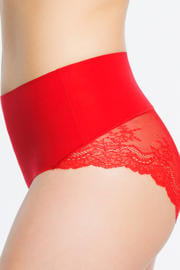 thumbnail: SPANXsupersmooth™ Undie-tectable Lace Hi-Hipster licht corrigerende hipster - felrood