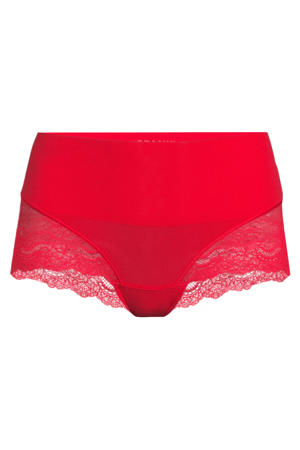 licht corrigerende Lace Hi-Hipster gebroken - felrood