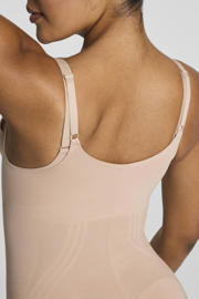 thumbnail: SPANXsculpt™ GoFigure Open Bust Bodysuit niet-voorgevormde sterk corrigerende body - lichtbeige