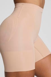 thumbnail: SPANXsculpt™ GoFigure seamless sterk corrigerende Mid Thigh short - lichtbeige