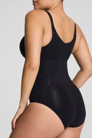 thumbnail: SPANXsculpt™ GoFigure Open Bust Bodysuit niet-voorgevormde sterk corrigerende body - zwart