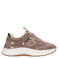 Liu Jo Stardust 01 suède sneakers - bruin