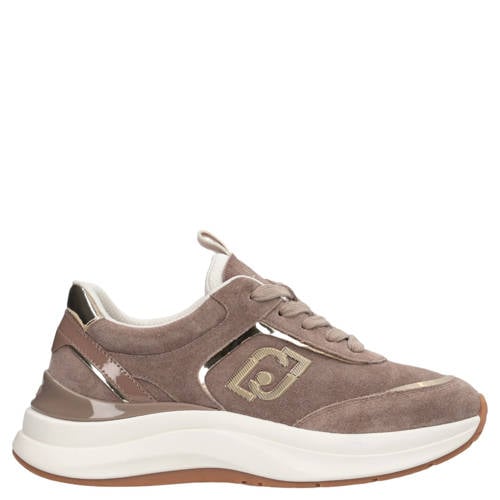 Liu Jo Stardust 01 suède sneakers bruin – Havanna