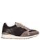 Liu Jo Maxi Wonder Low 02 Bis leren sneakers - mokka