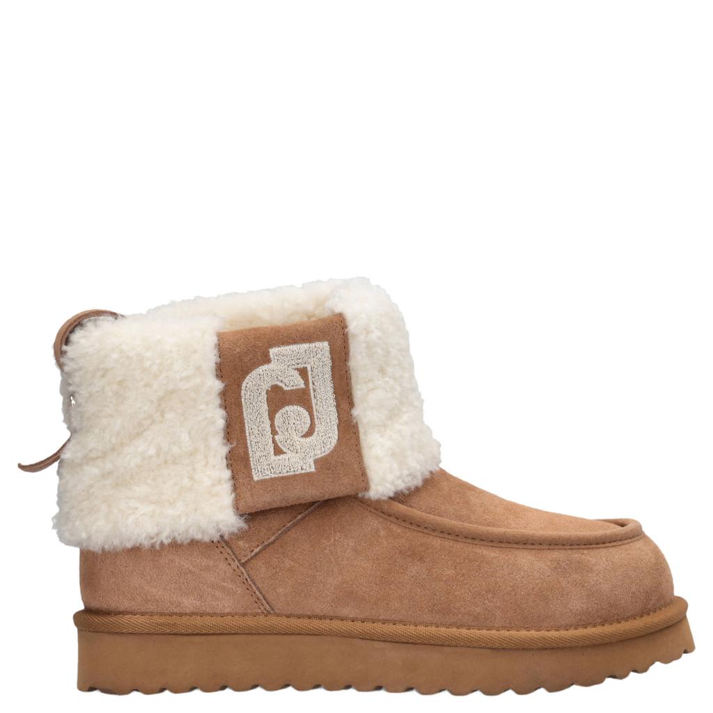 Liu Jo JIL 13 suède enkelboots - cognac