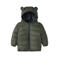 NAME IT BABY gewatteerde winterjas - donkergroen