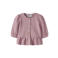 NAME IT BABY rechtvallend gebreid vest met borduursels - lila