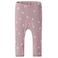 NAME IT BABY gebloemde legging - oudroze