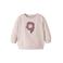 NAME IT BABY sweater met stippen - lichtroze