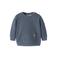 NAME IT BABY rechtvallende sweater - blauw
