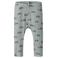 NAME IT BABY regular fit gebreide broek met print - groen