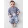 NAME IT BABY katoenen gebreid vest - blauw