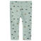 NAME IT BABY slim fit gebreide legging met print - groen