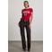 Pink Noir T-shirt met print - rood