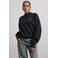 Pink Noir katoenen sweater met backprint - zwart