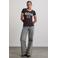Pink Noir T-shirt met print - bruin