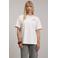 Pink Noir T-shirt met backprint - wit