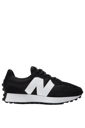 327 mesh sneakers - zwart/wit