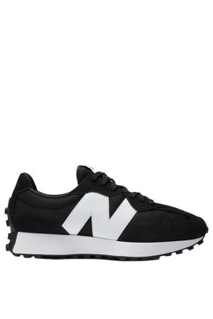 327 mesh sneakers - zwart/wit