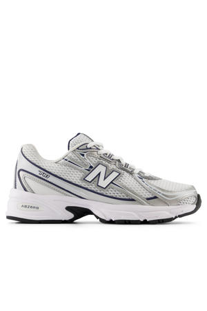 740 sneakers - zilver/wit/donkerblauw