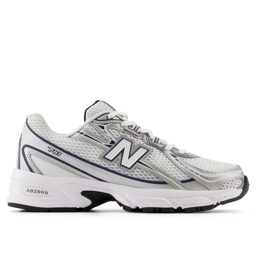 New Balance 740 sneakers - zilver/wit/donkerblauw