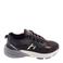 Hip leren sneakers - donkerbruin