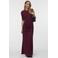 VERO MODA maxi jurk - donkerrood