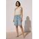 VERO MODA aansluitende top met siergesp - ecru
