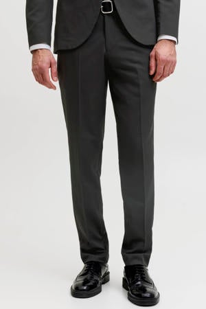 super slim fit pantalon - zwart