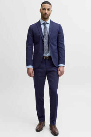 super slim pantalon donkerblauw