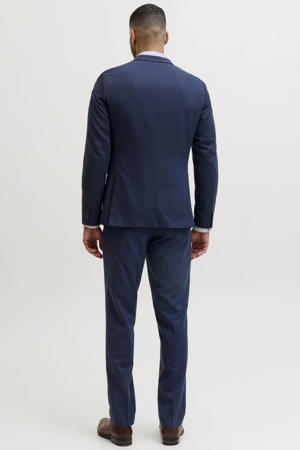 super slim fit pantalon - donkerblauw