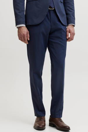 super slim fit pantalon - donkerblauw