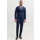 JACK & JONES PREMIUM super slim fit pantalon - donkerblauw